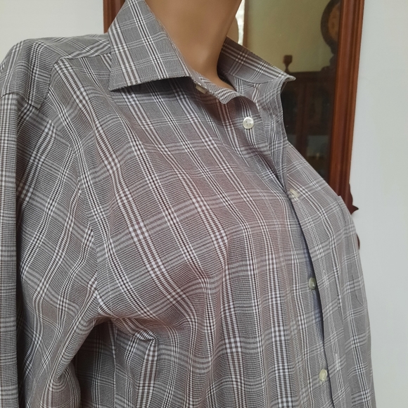 🏷SOLD. Stafford Fitted shirt. Size 16 34-35. NWOT. I ❤️ Bundles - Picture 6 of 7